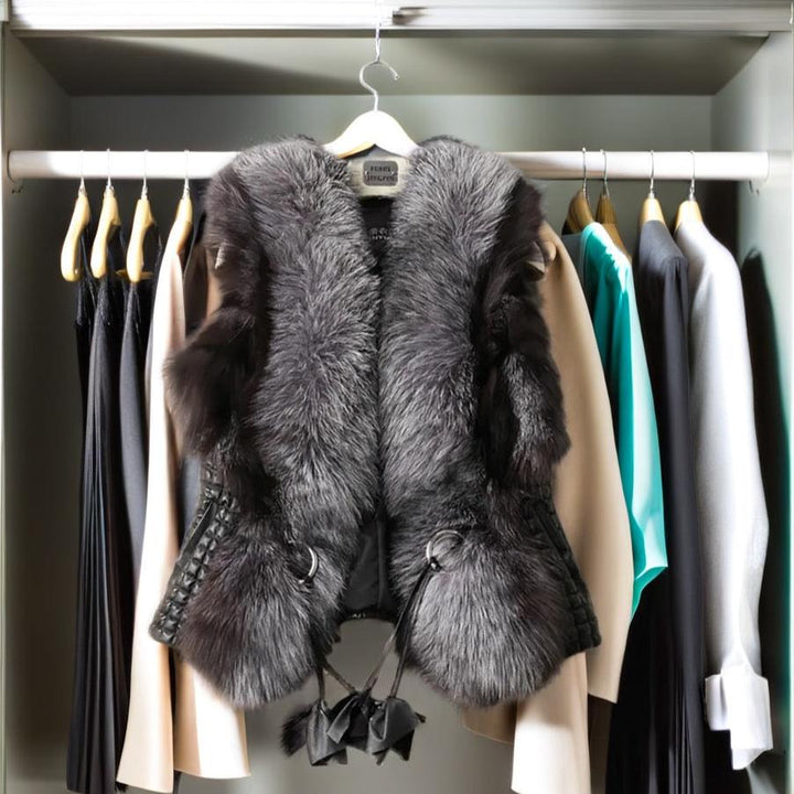 Fierce & Foxy Fur Vest