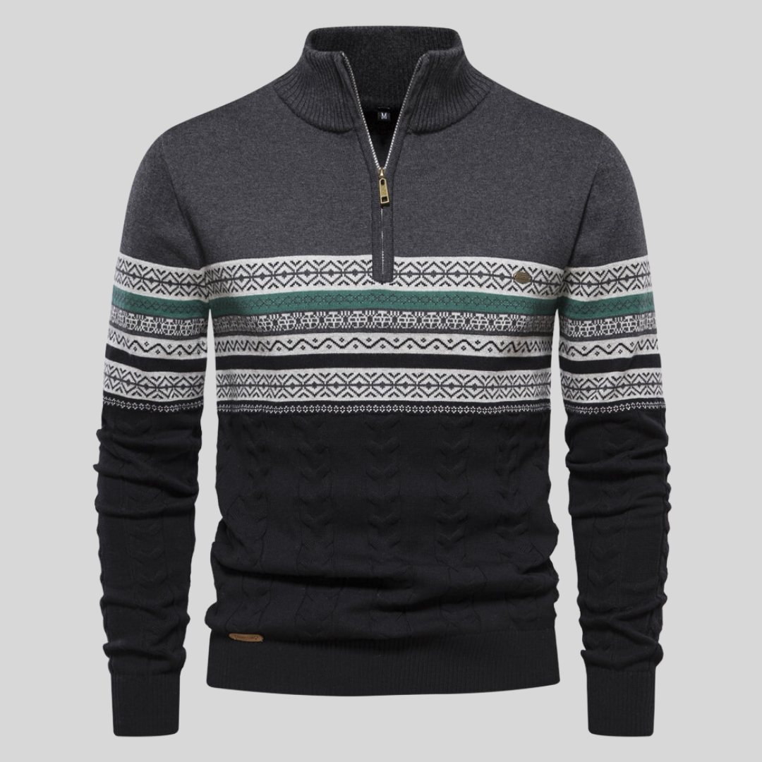 Westwood Stripe Half Zip