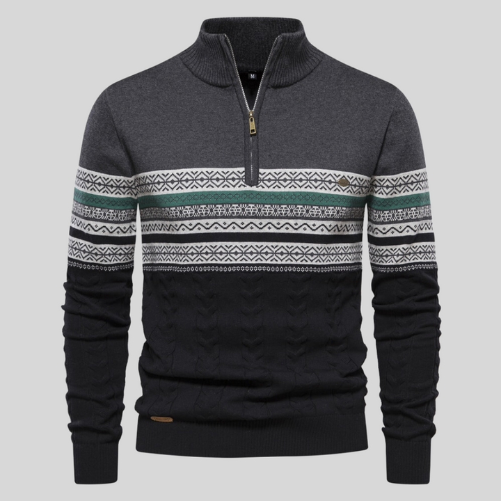 Westwood Stripe Half Zip