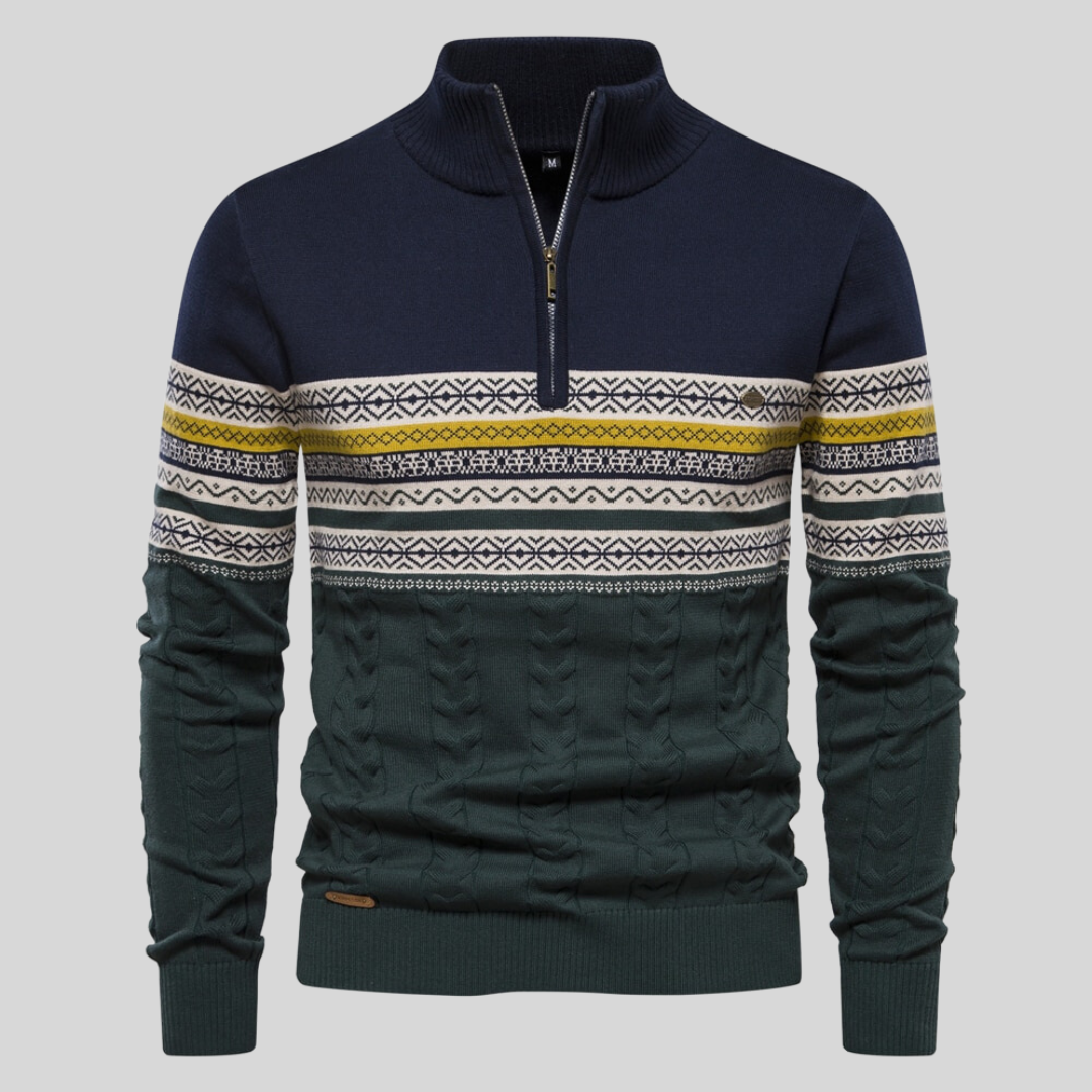 Westwood Stripe Half Zip