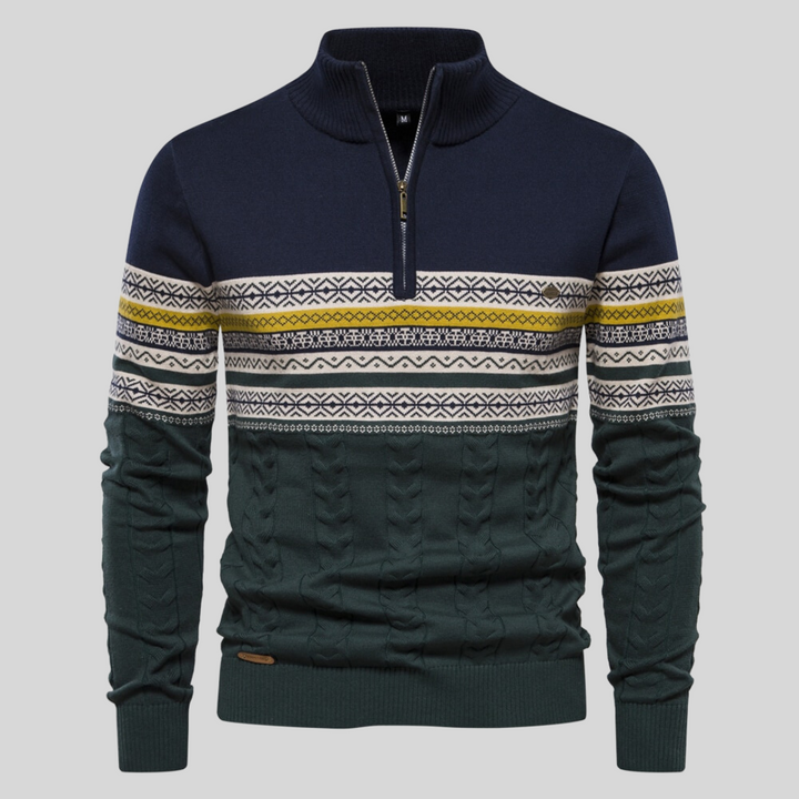Westwood Stripe Half Zip
