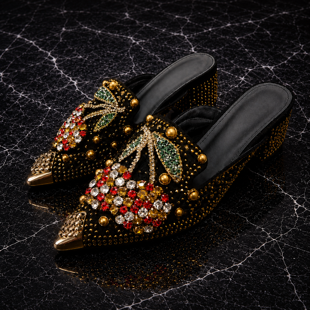 Harper Lane Cherry Heels