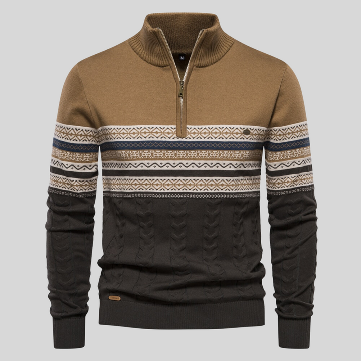 Westwood Stripe Half Zip