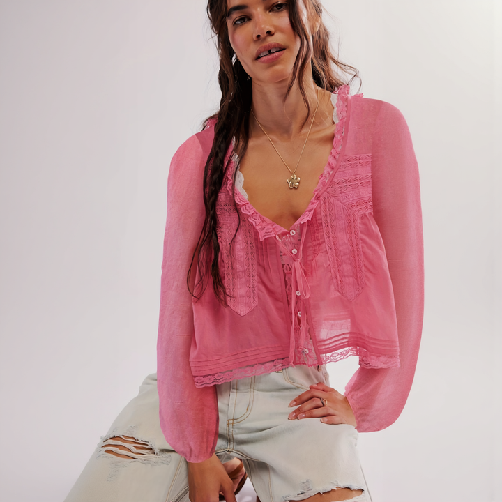 Coastal Breeze Knit Top