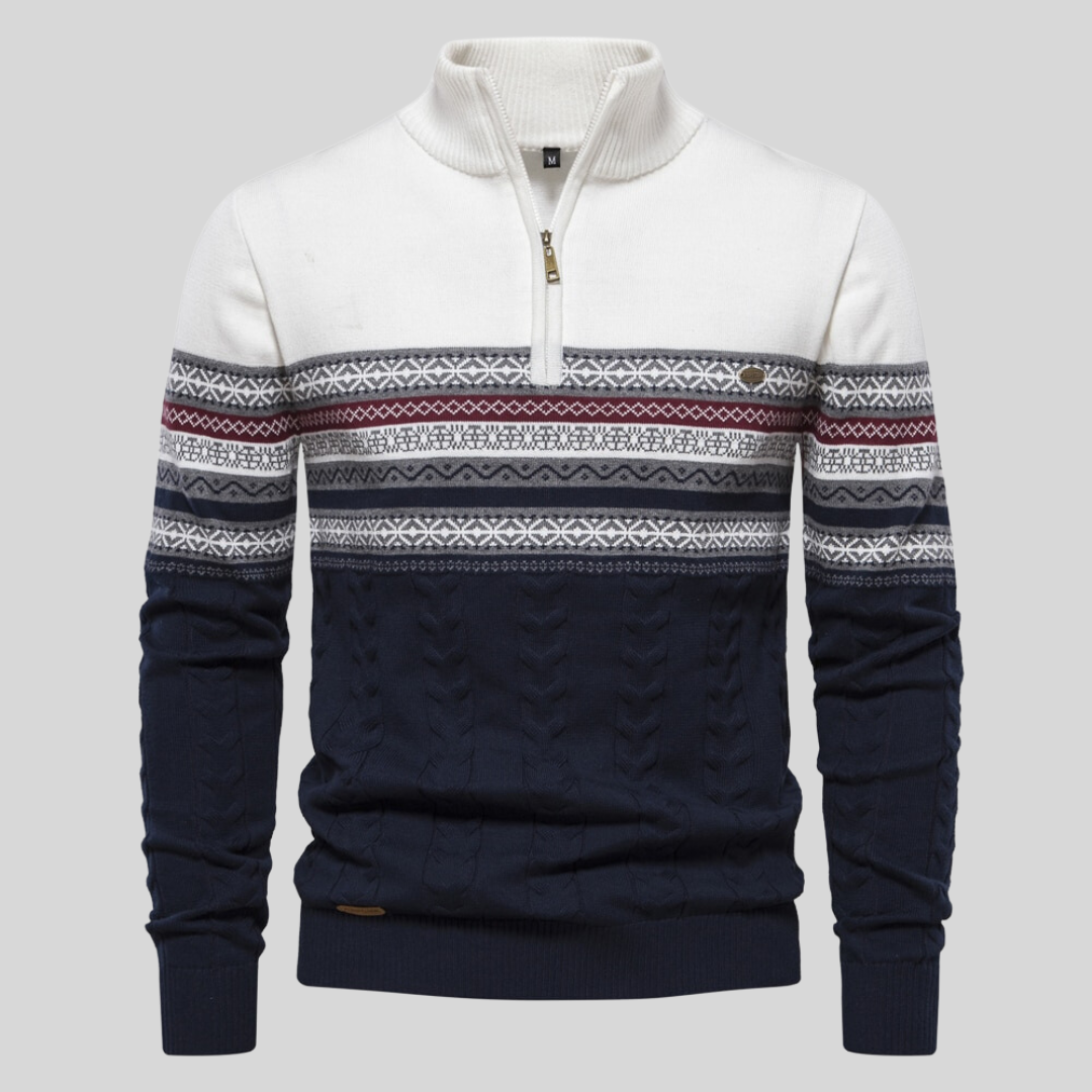 Westwood Stripe Half Zip