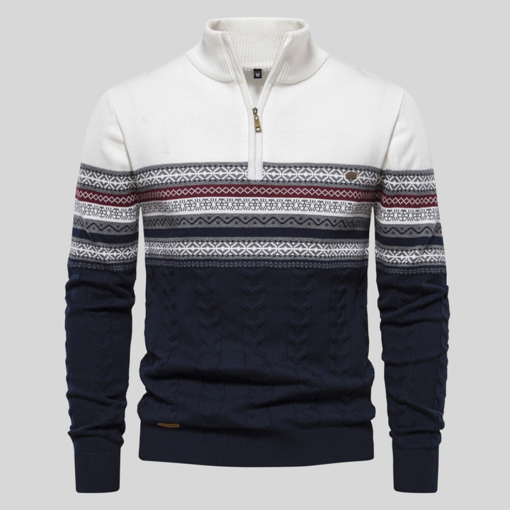 Westwood Stripe Half Zip