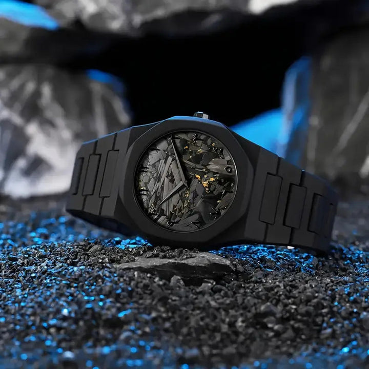 Camden Ridge Obsidian Watch