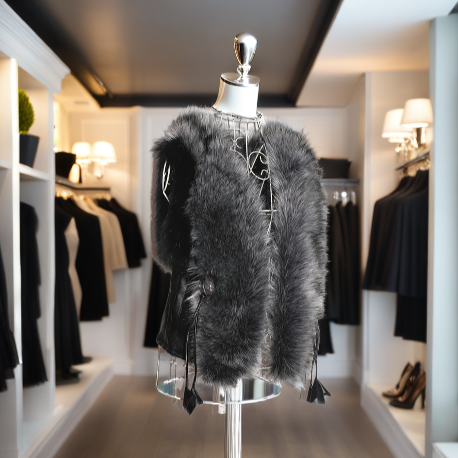Fierce & Foxy Fur Vest
