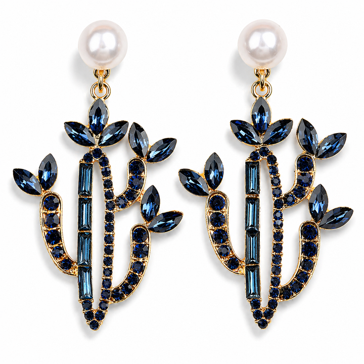 Eastwood Pearl Cactus Earrings