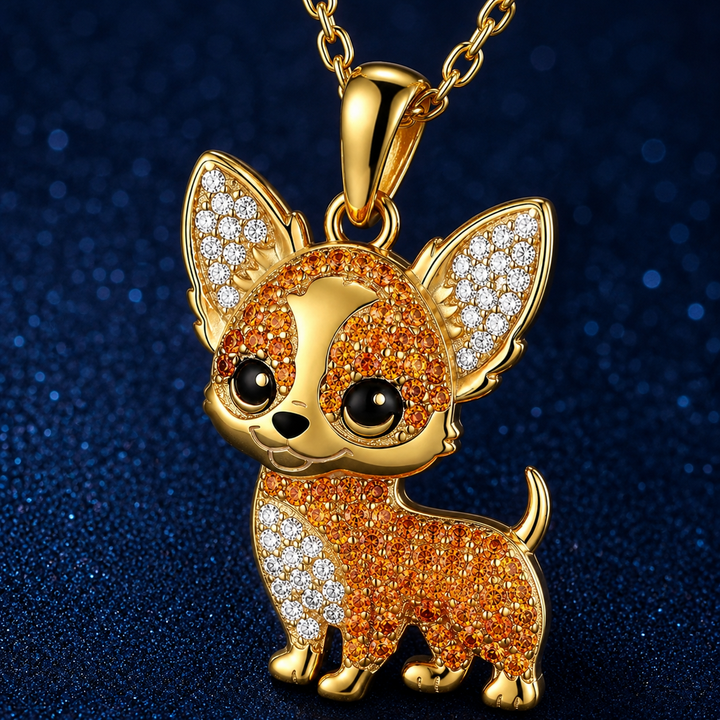Paco Chihuahua Necklace