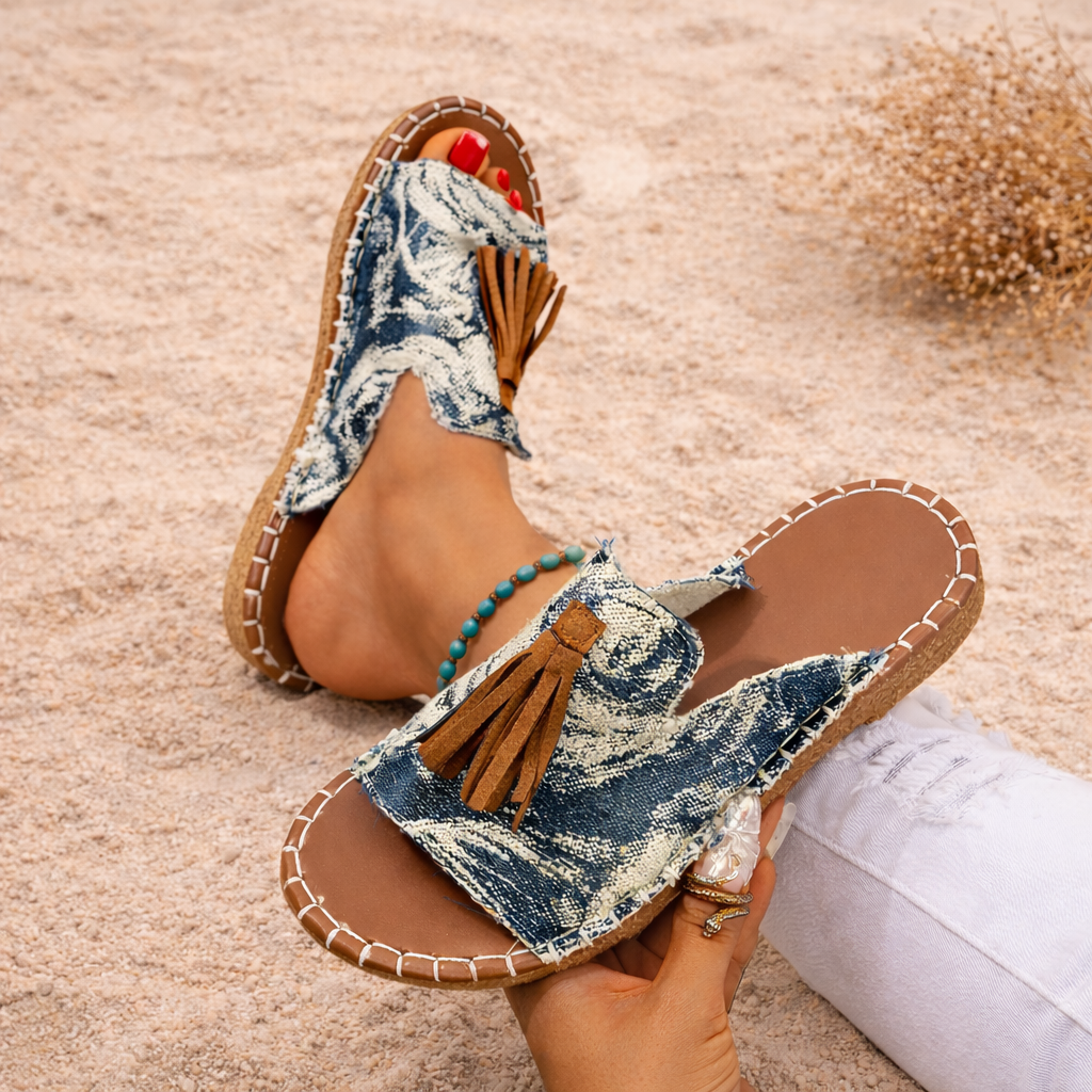 Casanova Tassel Slides