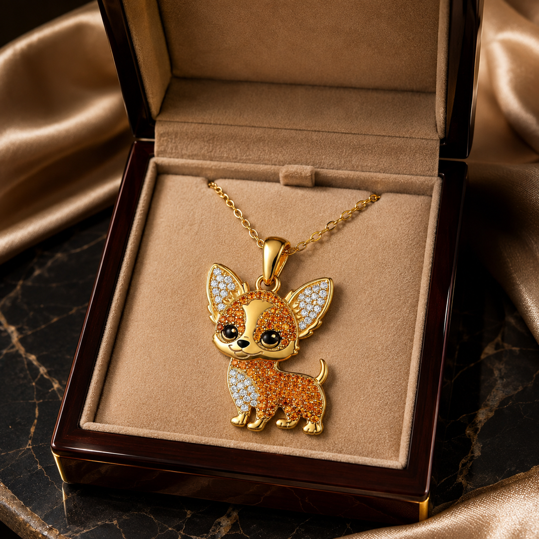 Paco Chihuahua Necklace