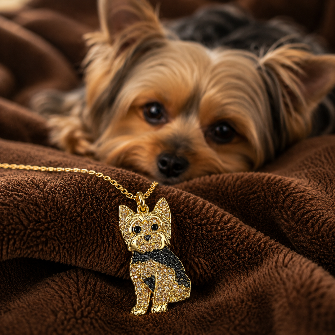 Archie Yorkie Necklace