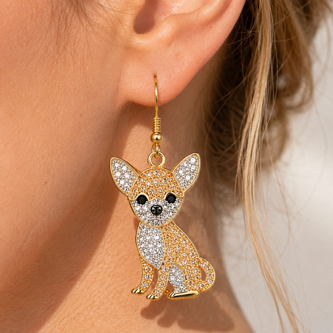 Coco Chihuahua Earrings