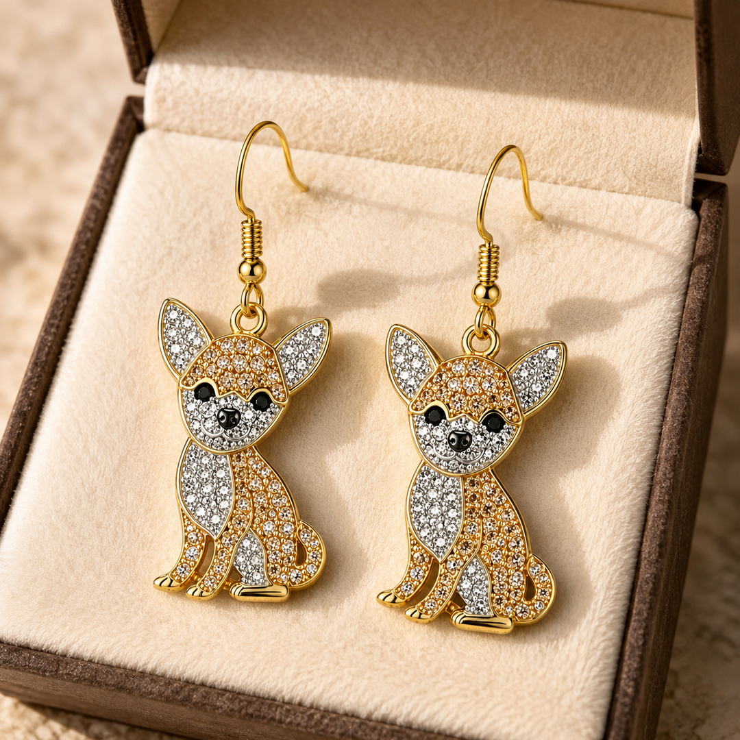 Coco Chihuahua Earrings
