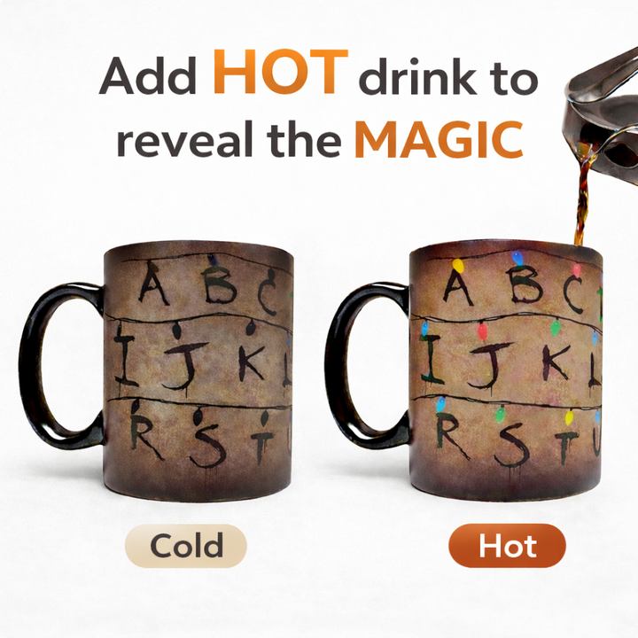 Alphabet Glow Heat-Reveal Mug
