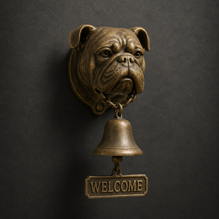 Bulldog Welcome Bell