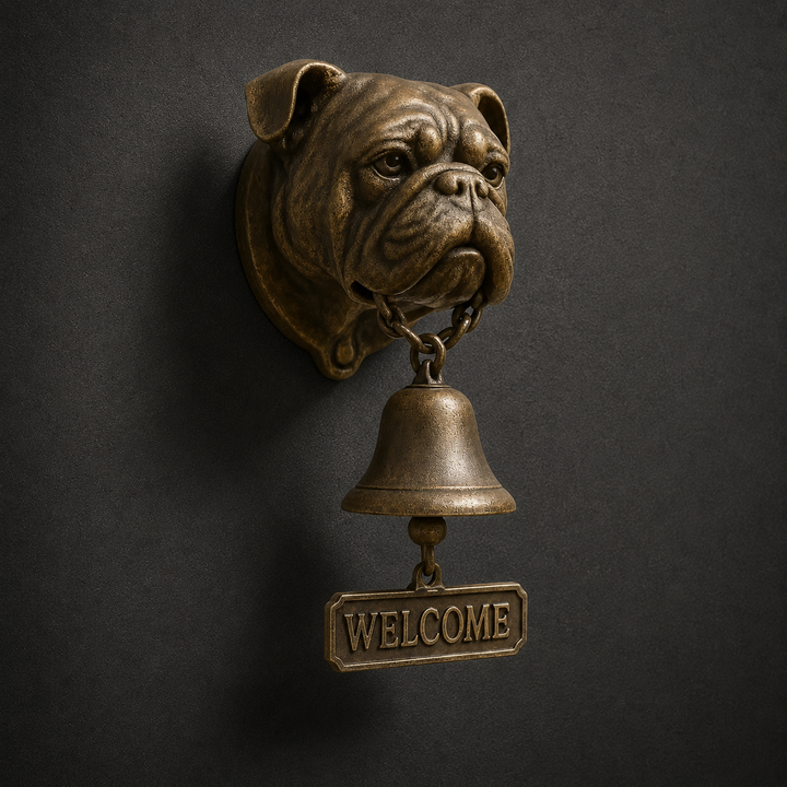 Bulldog Welcome Bell