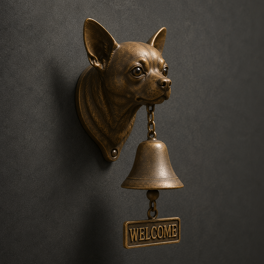 Chihuahua Welcome Bell