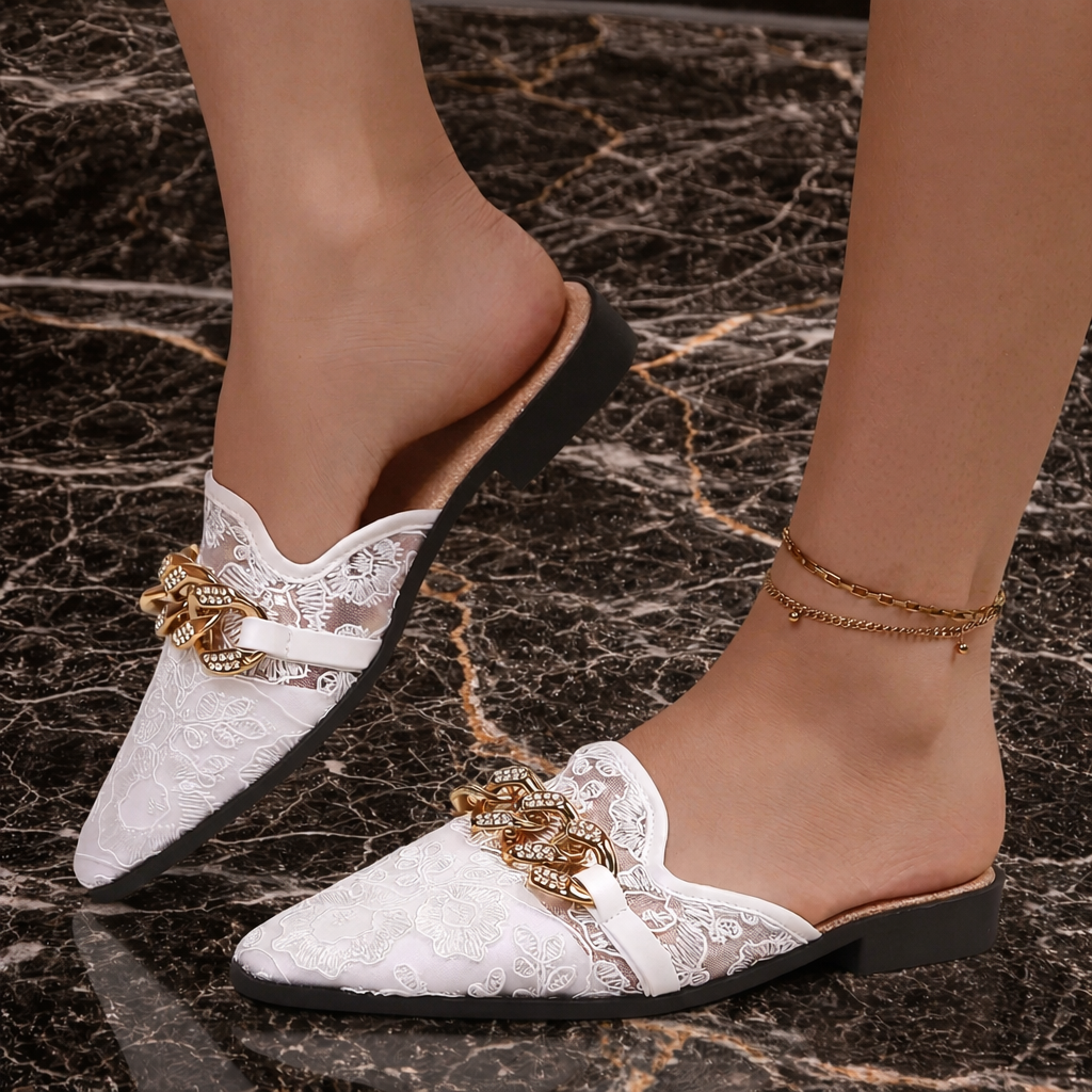 Siena Chain Monroe Mules