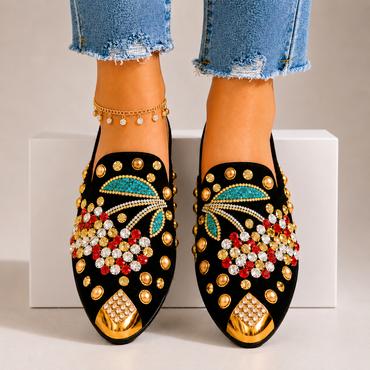 Harper Lane Cherry Mules