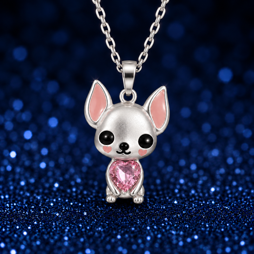 Lola Chihuahua Necklace