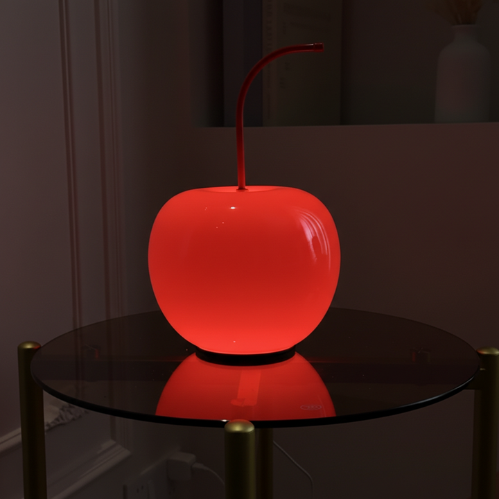 Carson Cherry Glass Lamp