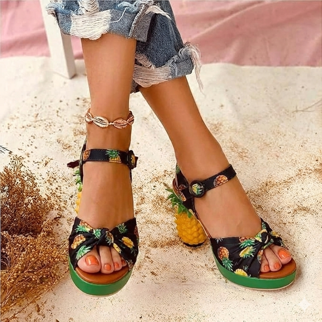 Harper Lane Pineapple Heels
