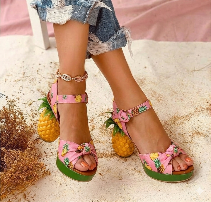 Harper Lane Pineapple Heels