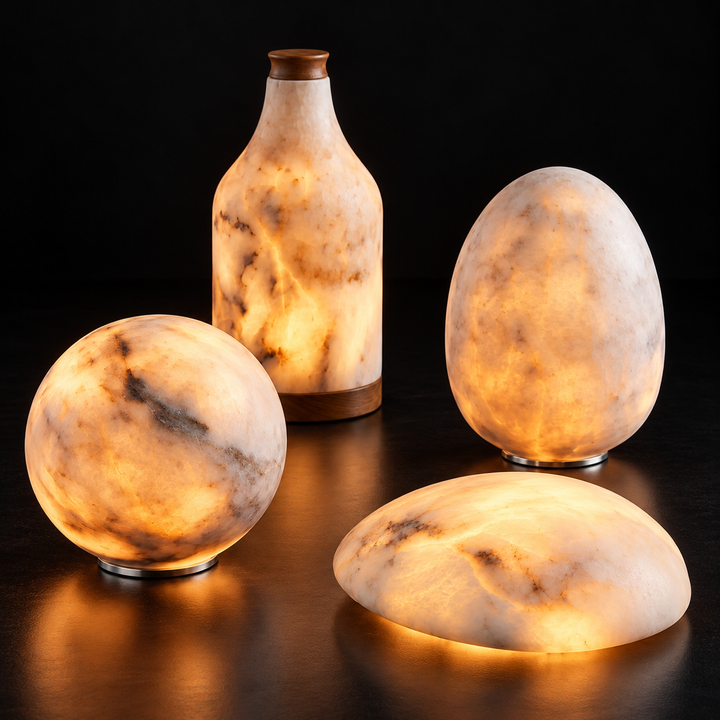 Sol Marble Lamp