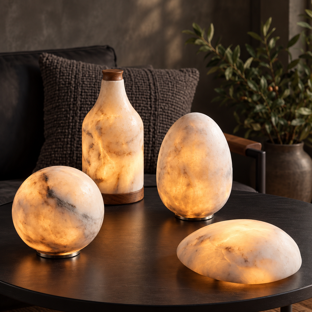 Sol Marble Lamp