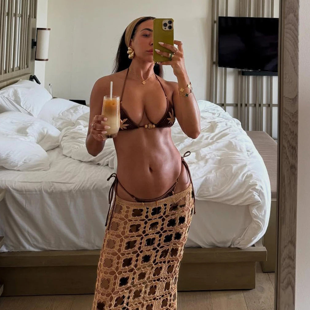 Island Palm Bikini Set