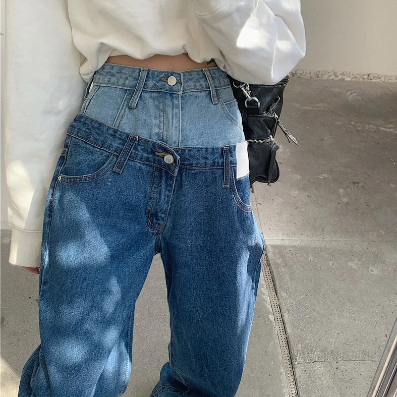 Layered Denim Illusion