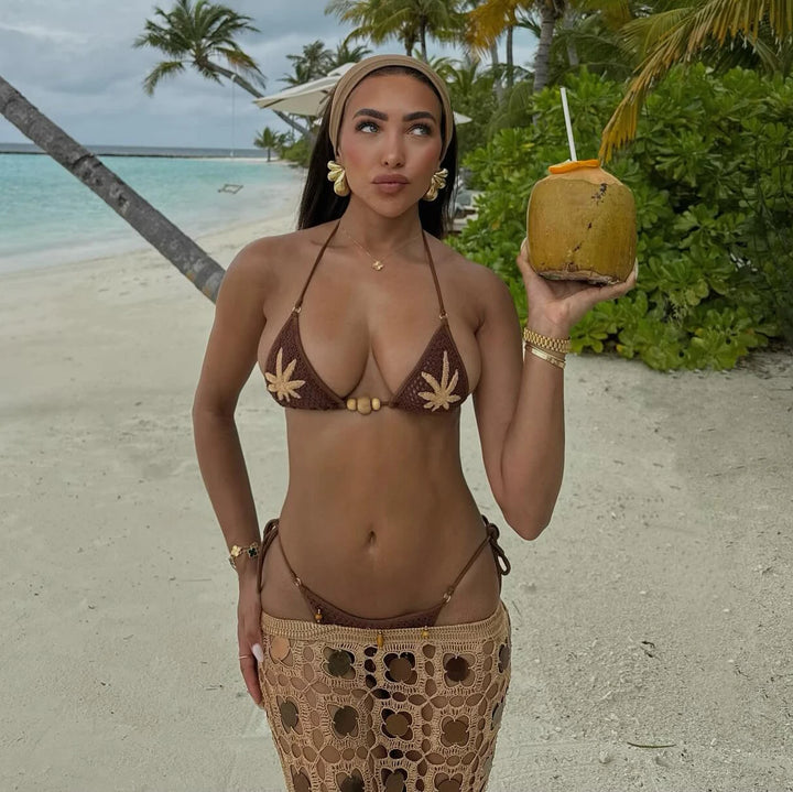 Island Palm Bikini Set