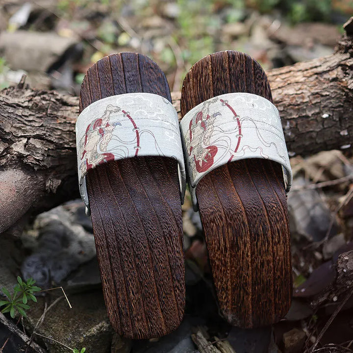 Forestslide Wooden Sandals