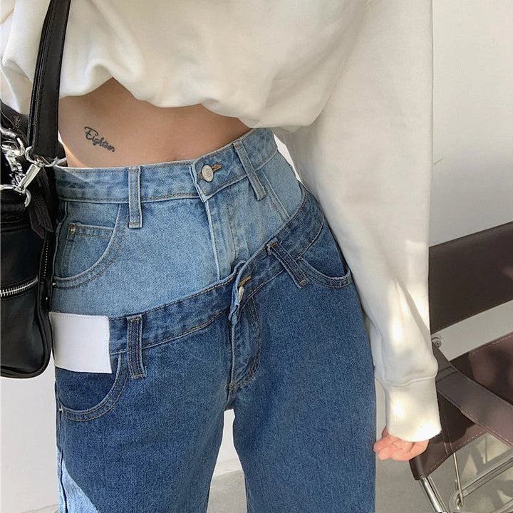 Layered Denim Illusion