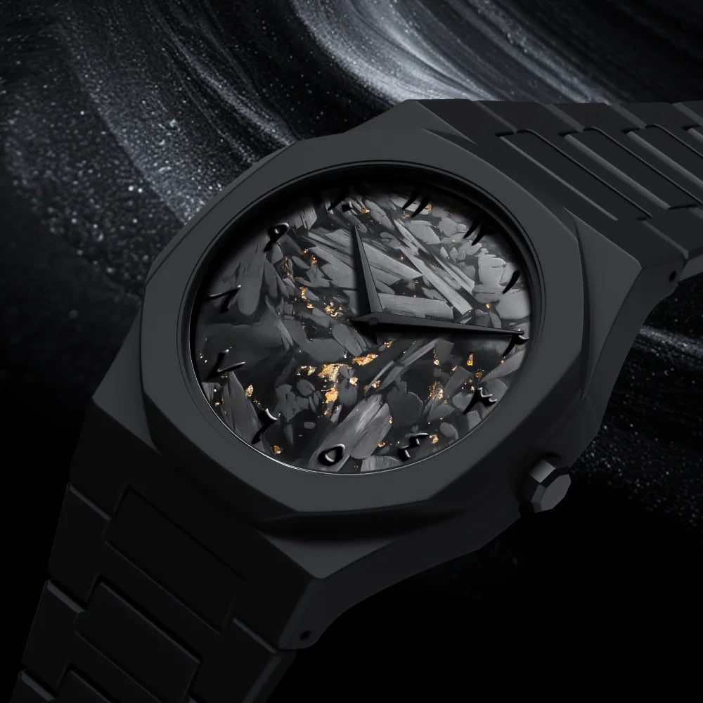 Camden Ridge Obsidian Watch