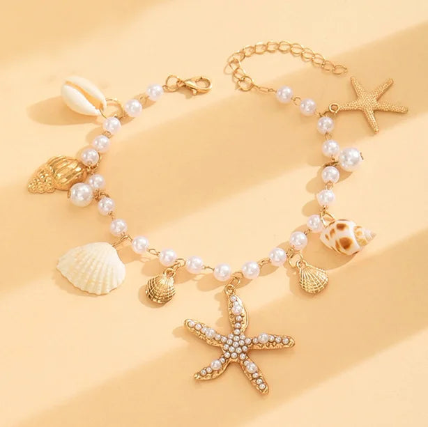 Marisol Pearl Starfish Braclet