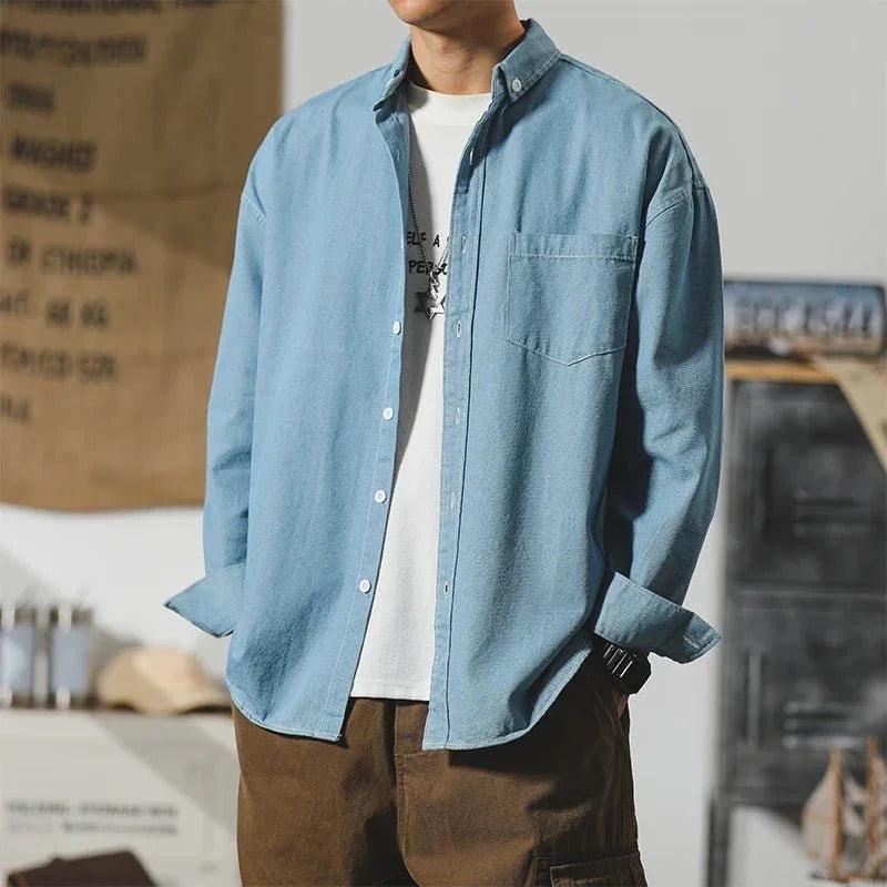 Lakeview Indigo Tee - 1