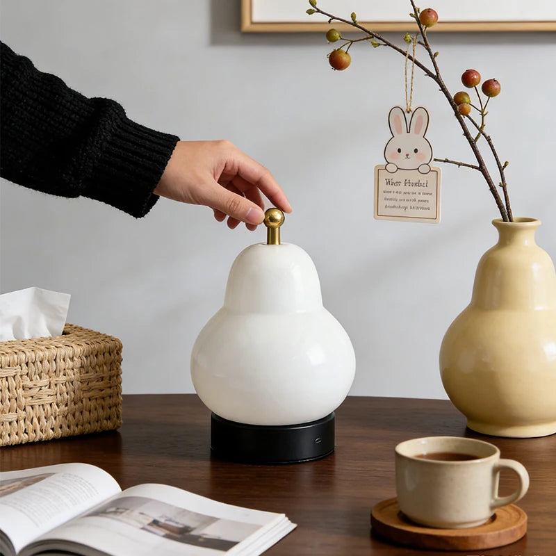 Porter Peach Lamp