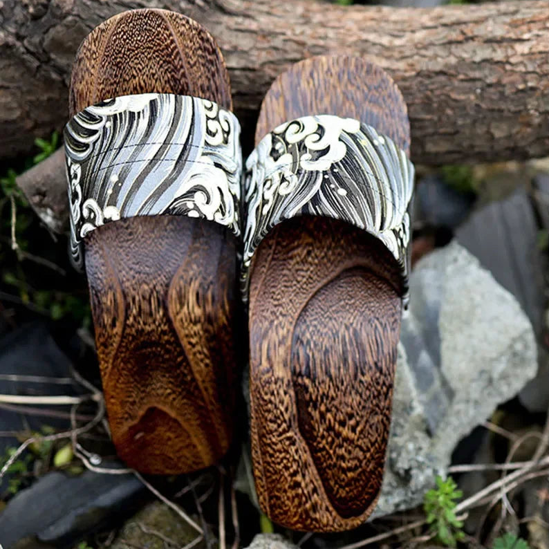 Forestslide Wooden Sandals