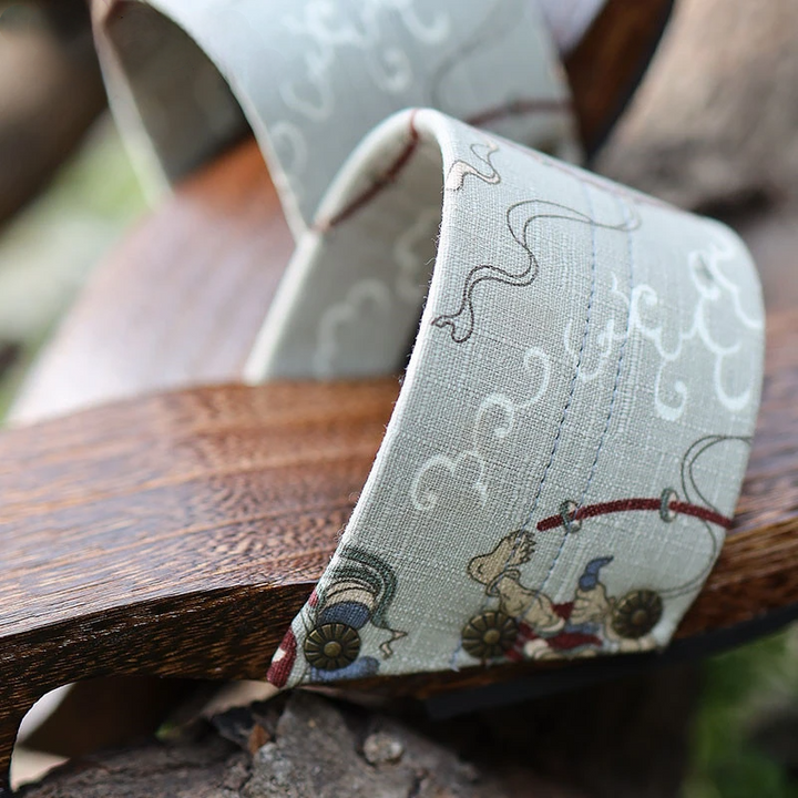 Forestslide Wooden Sandals