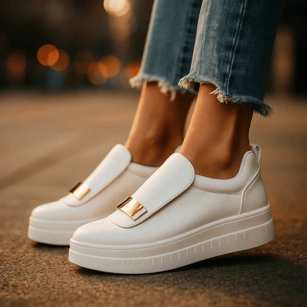Portofino Sienna Flats - 1