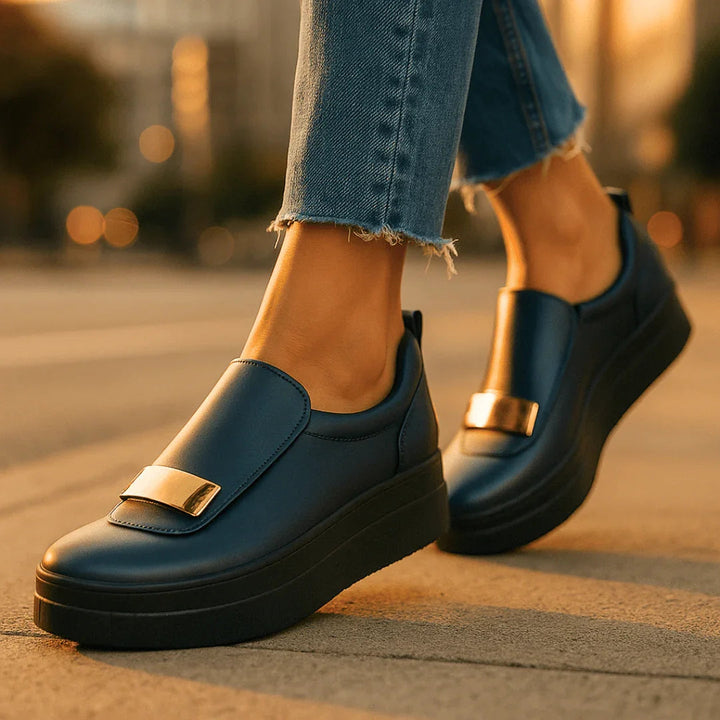 Portofino Sienna Flats - 4