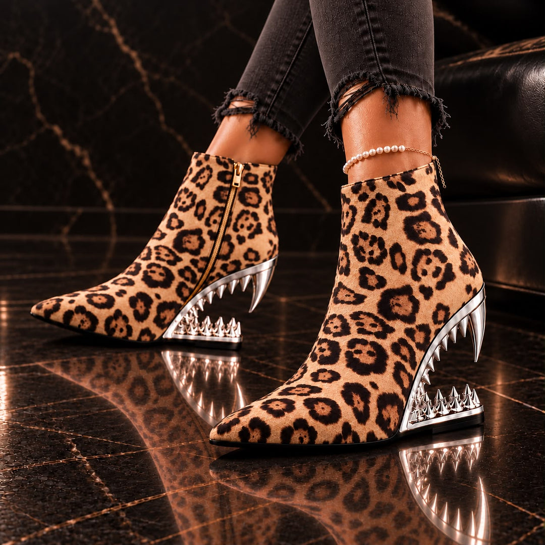 Soho Fang Heel Boots
