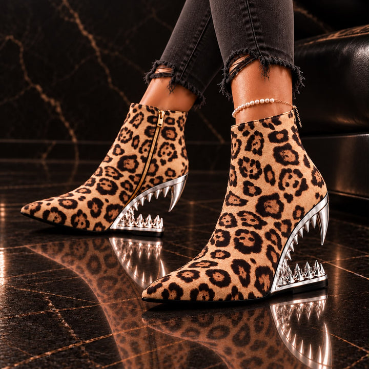Soho Fang Heel Boots
