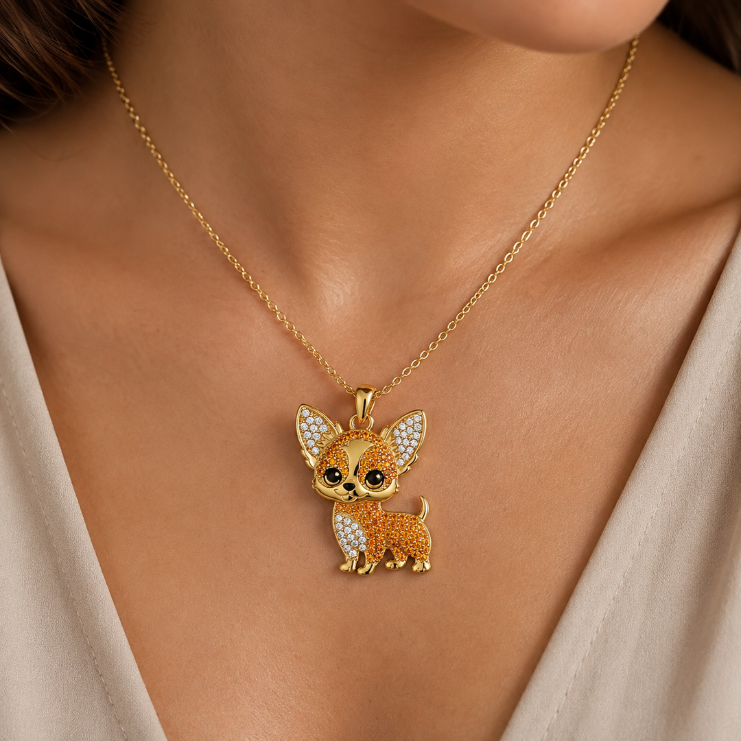Paco Chihuahua Necklace