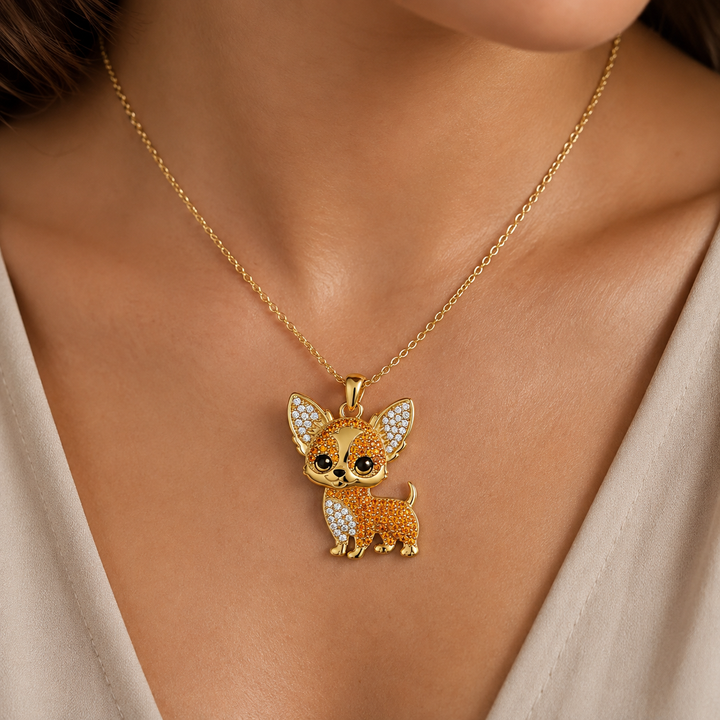 Paco Chihuahua Necklace