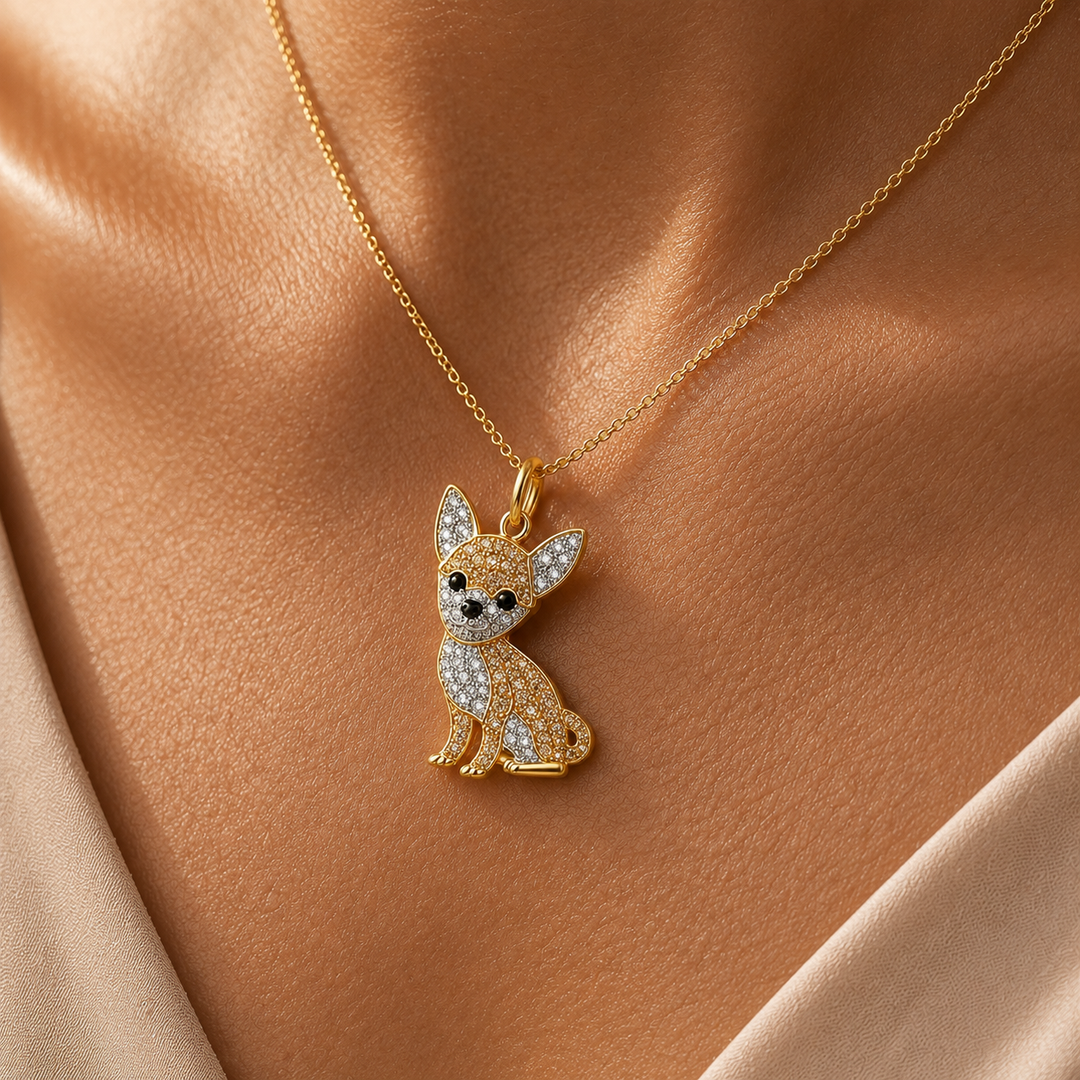 Coco Chihuahua Necklace