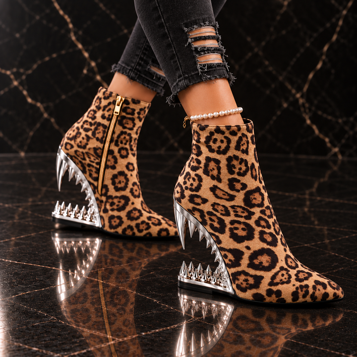 Soho Fang Heel Boots